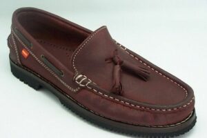 Zapato Apache Piel Borla Sin Bandera