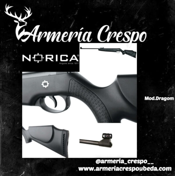 Carabina Plomo Calibre 4.5 Modelo DRAGON