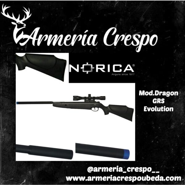 Carabina Plomos Norica CL.4.5 Mod.Dragon GRS Evolution