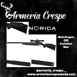 Carabina Plomos Norica CL.4.5 Mod,Dragon GRS Evolution Max