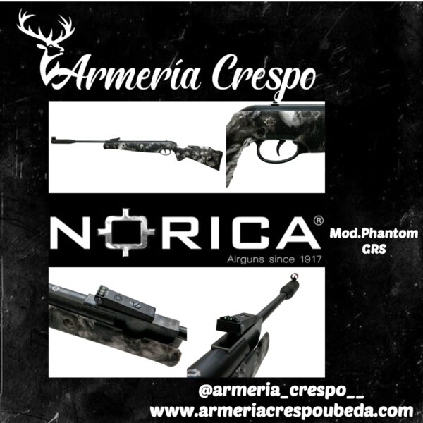 Carabina Plomos Norica 4.5 Mod.Phantom GRS