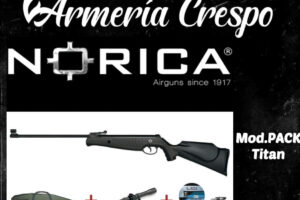 Carabina Plomos Norica CL.4.5 Mod. PACK Titan