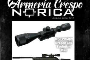 Carabina Plomos Norica CL.4.5 Mod.COMBO Dragon GRS Evolution Max