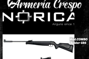 Carabina Plomos Norica CL.4.5 Mod.COMBO Spider GRS