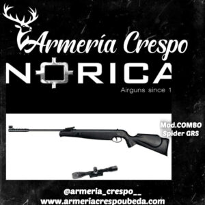 Carabina Plomos Norica CL.4.5 Mod.COMBO Spider GRS