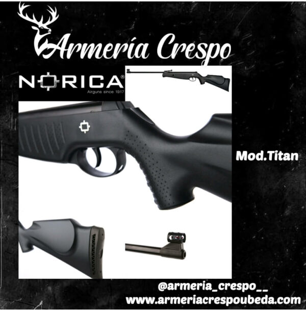 Carabina Plomos Norica CL.4.5 Mod.Titan