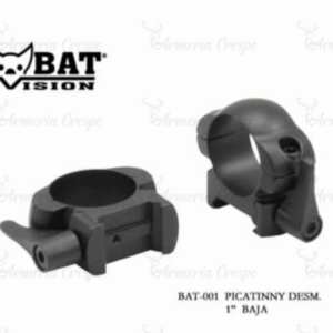 Anillas desmontables weaver 1" pulgada (25,4mm) Bat Vision