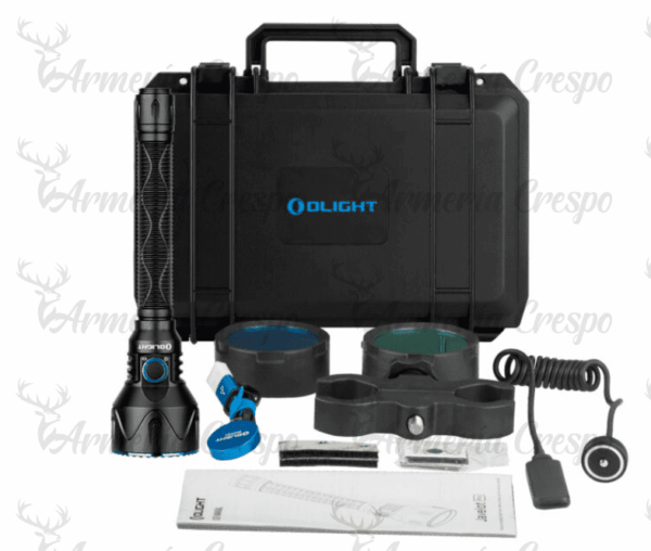 Kit de caza linterna LED recargable Javelot Pro 2 2.500 lum. Olight