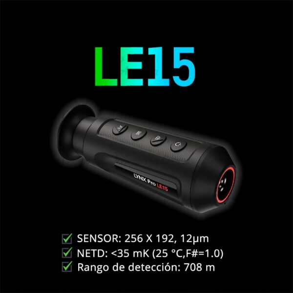MONOCULAR TÉRMICO LINX PRO LE15 HIKMICRO