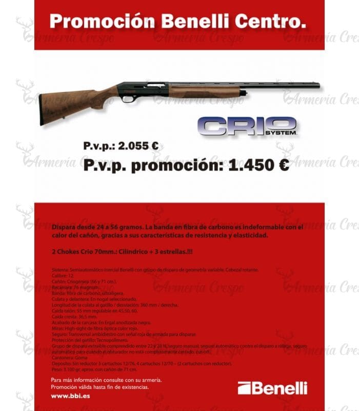 ESCOPETA BENELLI CENTRO CRIO