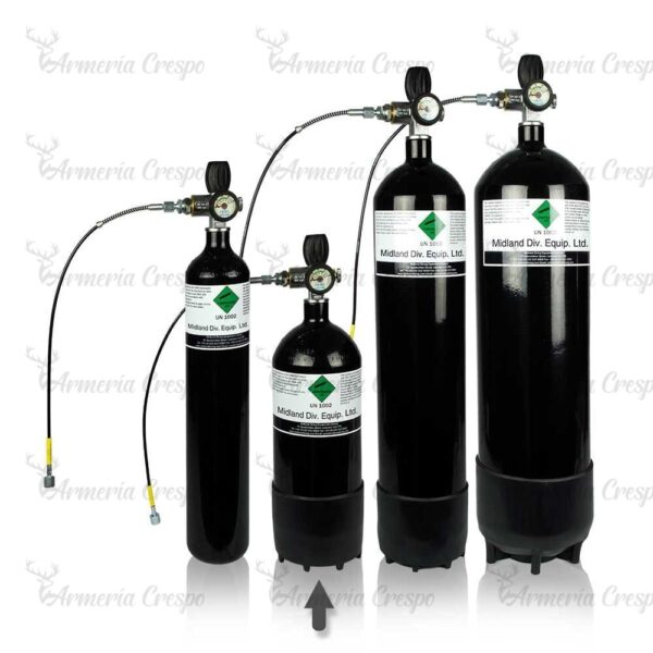 BOTELLA 4 LITROS PCP 300 BARES KIT COMPLETO