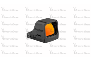 Visor de punto rojo Osight C multi retícula sin pilas, con ventana de 24×19 mm.