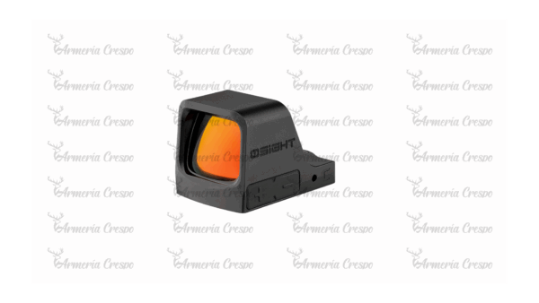 Visor de punto rojo Osight C multi retícula sin pilas, con ventana de 24×19 mm.
