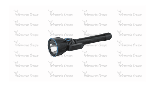 Kit de caza Olight Javelot Turbo 2 con control remoto, filtros rojo y verde y montura magnética.