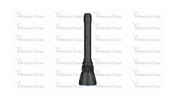Linterna LED recargable Olight Javelot Turbo 2 con control remoto inalámbrico y 1.500 m de alcance.