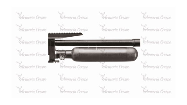 Carabina PCP Arcea-Snowpeak M60B con botella de carbono, cargador 20 balines y culata ajustable (calibre 5,5).