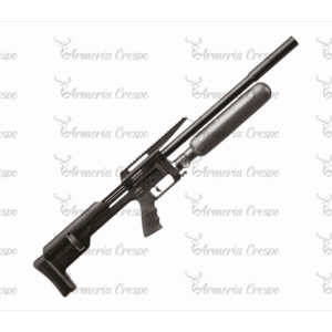 Carabina PCP Arcea-Snowpeak M60B con botella de carbono, cargador 20 balines y culata ajustable (calibre 5,5).