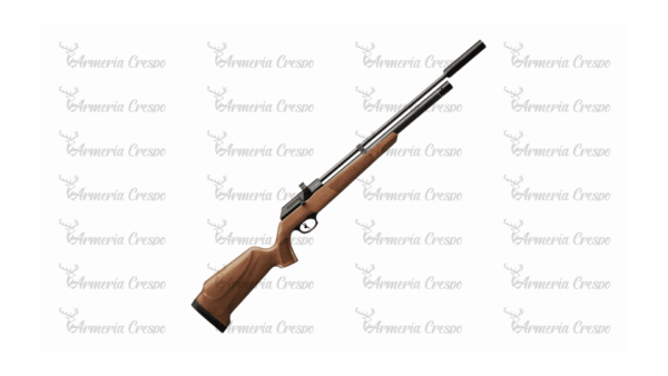 Carabina Arcea-Snowpeak PR900 Gen 3 Madera con culata de madera, depósito 130cc y silenciador montado.